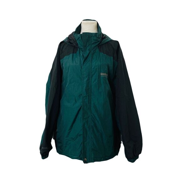 Tri-Mountain Frigidaire Kennedy-Hahn Men's Jacket Full Zip Hooded Green Size XL - Picture 1 of 13